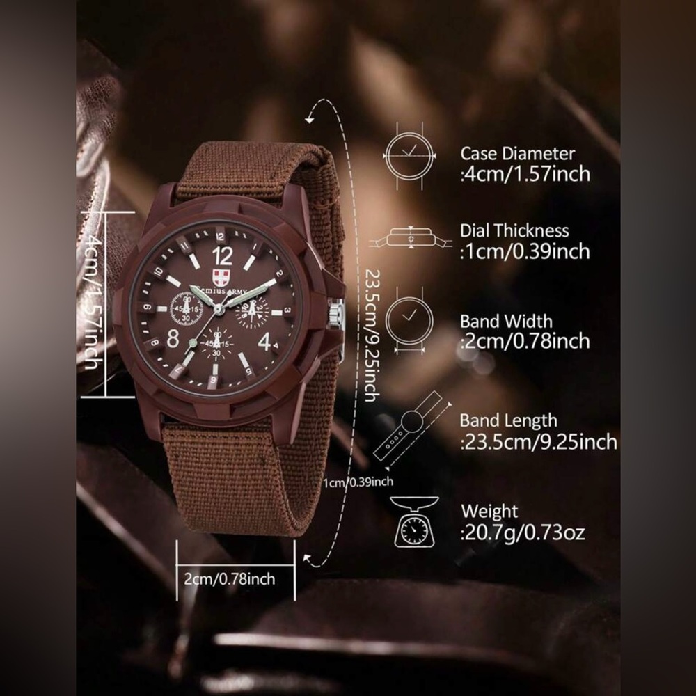 Multicolor Casual Wrist Watch - Picture 5 of 11